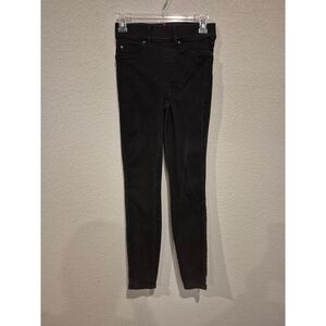 Spanx Women's Tummy Control High Waist‎ Jeans Waistband Skinny Black XS